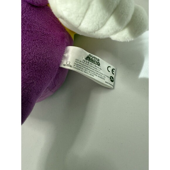 Little Buddy Nintendo Super Mario All Star Collection 10" Wario Plush Toy - Picture 4 of 7